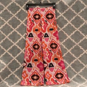 Light weight girls Cooper key palazzo pants size S